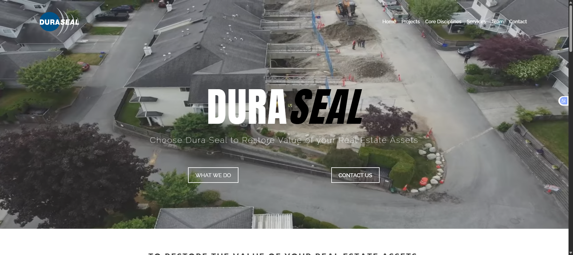 Duraseal Website