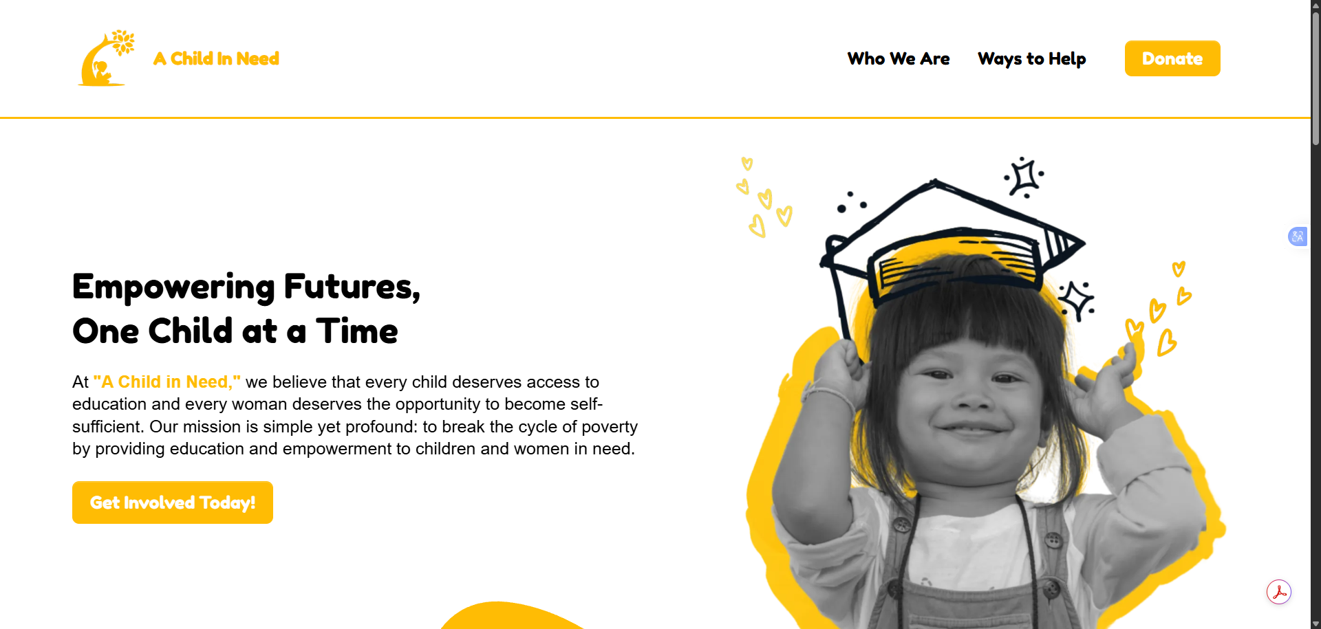 A Child In Need