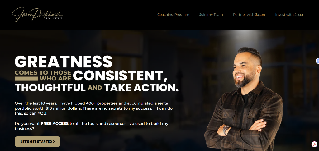 Jason Pritchard Website